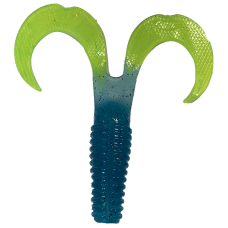 Moby Curly One - Blue Chartreuse UV