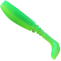 Moby Shad - Green Charteuse UV - 7cm