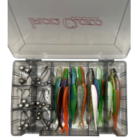 V-Tail 2.0 - Pikeperch Box - 48 Pieces - Wild Mix
