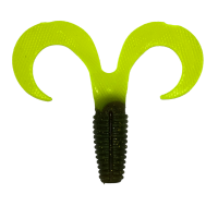 Moby Curly One XL - Motoroil Chartreuse UV