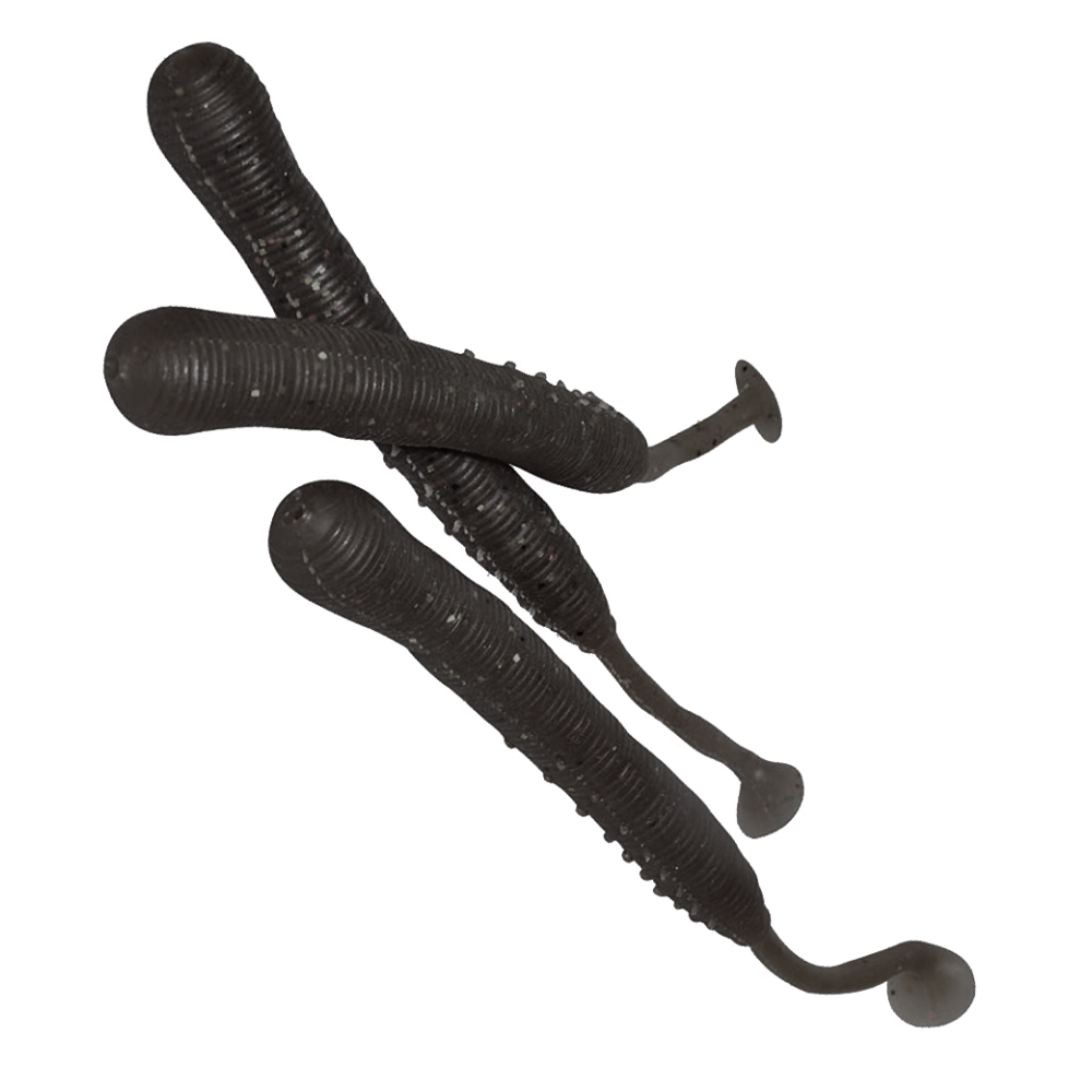 Wattwurm Doppelganger UV Schwarz - 3 Stk. 