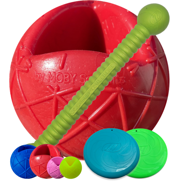 Moby Hunde Mix - Ball, Stick & Frisbee