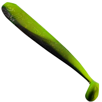 Moby Long Shad 2.0 - Dirty Chartreuse UV