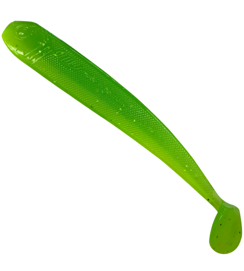 Moby Long Shad 2.0 - Green Chartreuse UV