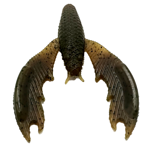 Moby Craw Paddy - Motoroil Dark Black Glitter - 7cm