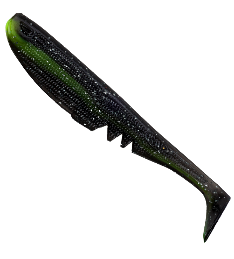Moby Racker Shad - Innercore Charteuse UV