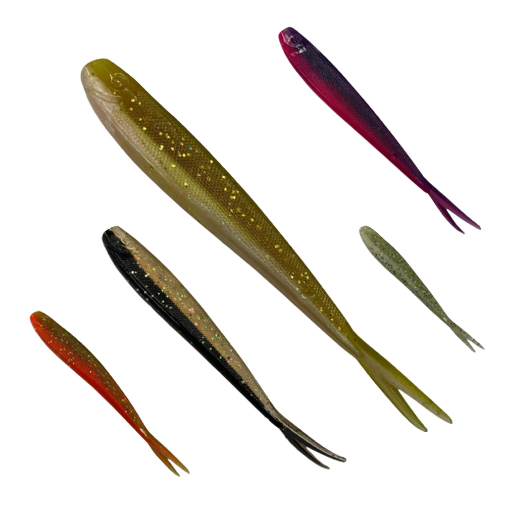 V-Tail 2.0 - 12,5cm - Gemischte Farben - 5 Stk.
