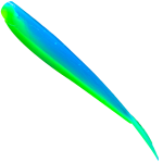 Moby V-Tail 2.0 - Blue Chartreuse UV
