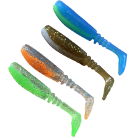 Moby Shad - Wild Mix - 7cm - 10 Stk