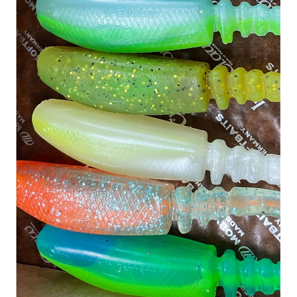 Moby Shad - Wild Mix - 10cm - 10 Pcs.